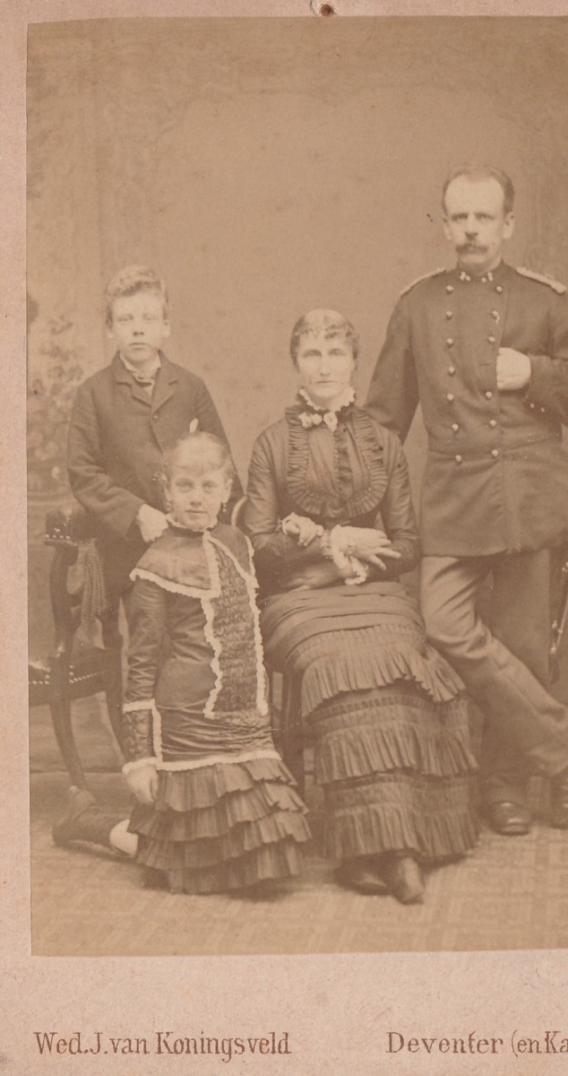 Familie Van Dam van Isselt (ca. 1880)