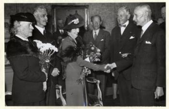 Opening ere-tentoonstelling (1941)