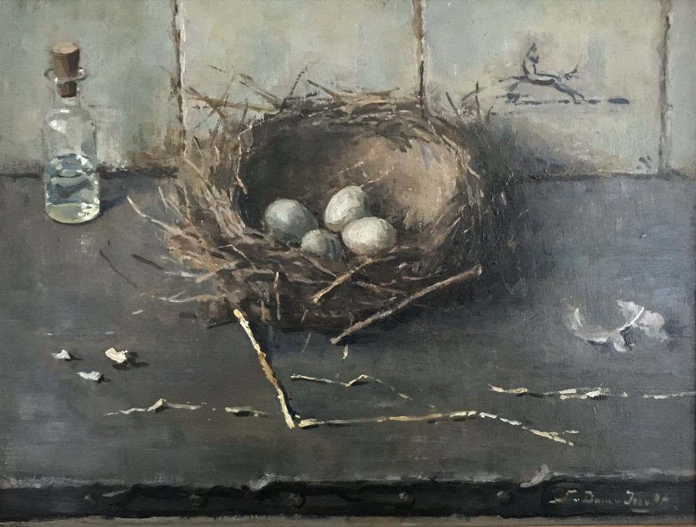 Vogelnestje (1945) door Lucie van Dam van Isselt