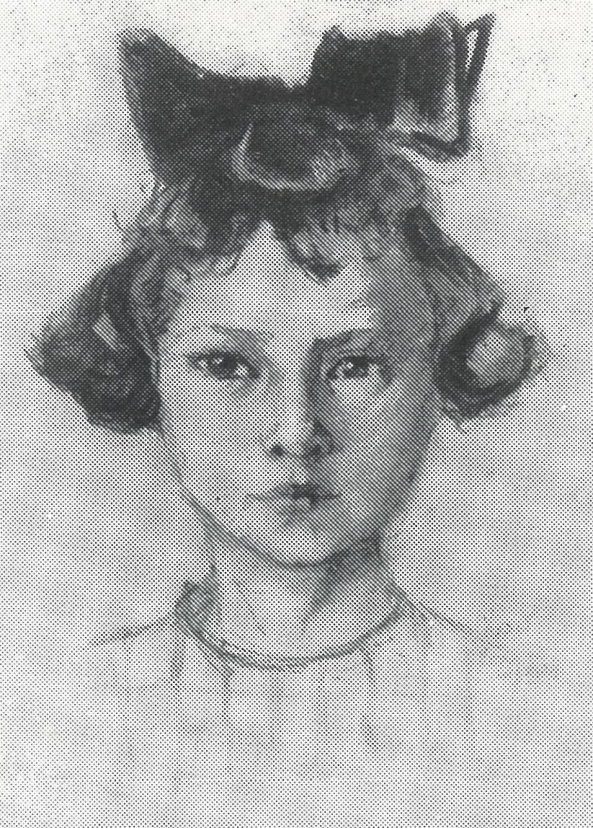 Portret Marina Smit (1924) door Lucie van Dam van Isselt