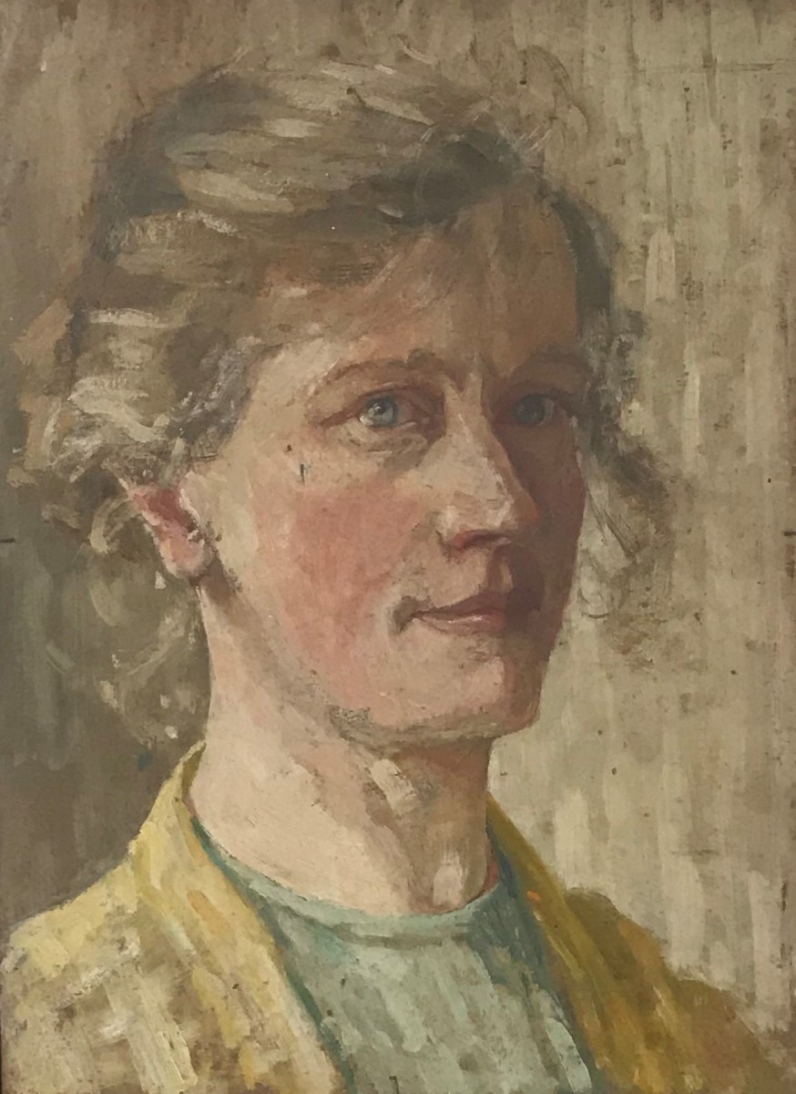 Zelfportret (ca. 1907) Lucie van Dam van Isselt