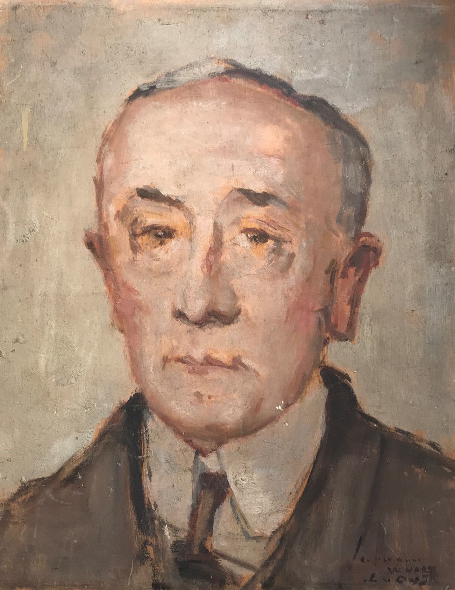 Portret Albert Ochs (1925-1926) door Lucie van Dam van Isselt