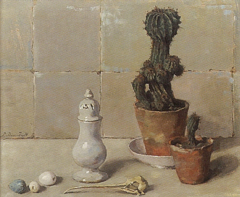 Cactus met peperbus (1923-1924) door Lucie van Dam van Isselt
