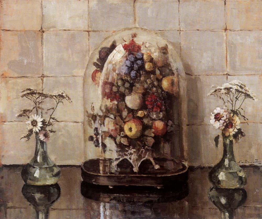 Stolp met vruchten (1920-1925) door Lucie van Dam van Isselt