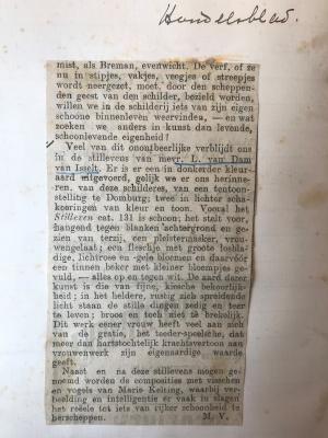 Handelsblad recensie (1915-1917)