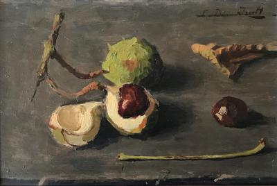 Kastanjes (ca. 1940) door Lucie van Dam van Isselt