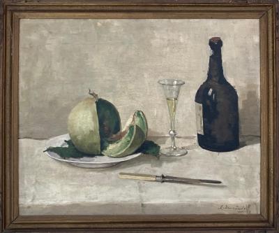 De fijne flesch met lijst (1929-1930) door Lucie van Dam van Isselt