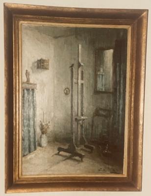 Mijn ezel met lijst (1947-1949) door Lucie van Dam van Isselt