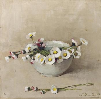 Meizoentjes in een kommetje (ca. 1930) door Lucie van Dam van Isselt