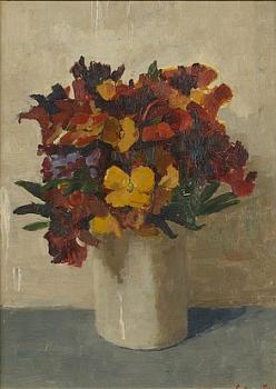 Le bouquet de fleurs door Lucie van Dam van Isselt