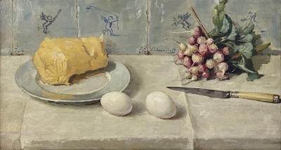 Radijs, boter en eieren (1946) door Lucie van Dam van Isselt