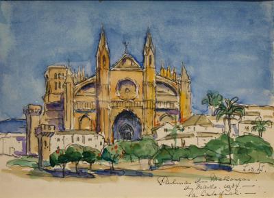 Palma de Mallorca (1934) door Lucie van Dam van Isselt