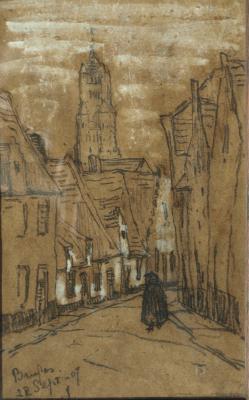 Bruges (1907) door Lucie van Dam van Isselt