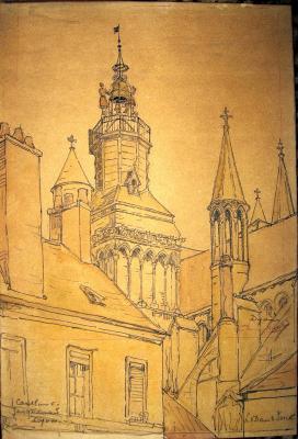 Dyon (ca. 1915) door Lucie van Dam van Isselt