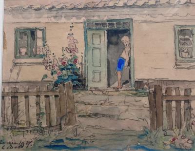 Wouter (1937) door Lucie van Dam van Isselt