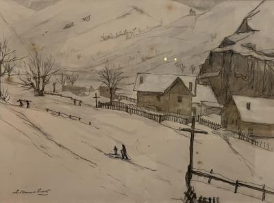 Valloire I door Lucie van Dam van Isselt