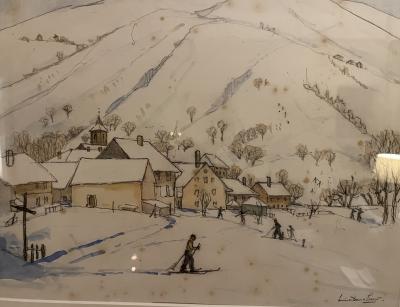 Valloire II door Lucie van Dam van Isselt