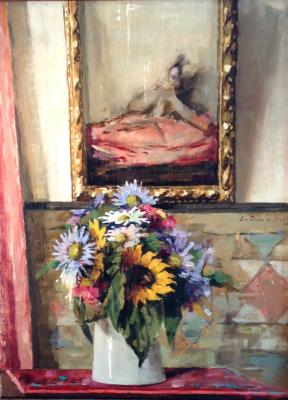 Bloemen voor Lizzy Ansingh (ca. 1915-1920) door Lucie van Dam van Isselt