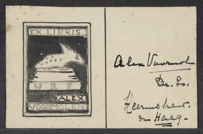 Ex libris Alexander Voormolen