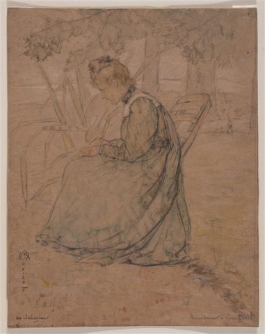 Lucie door Auguste Morisot