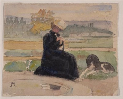 Lucie door Auguste Morisot