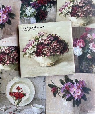 Kaartenmapje Kleurrijke bloemen